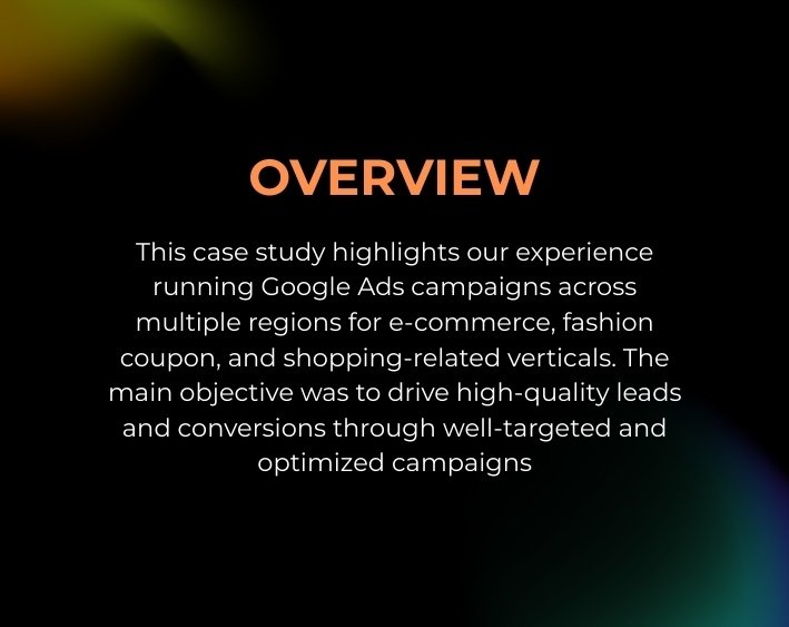 Google Ads Portfolio 1